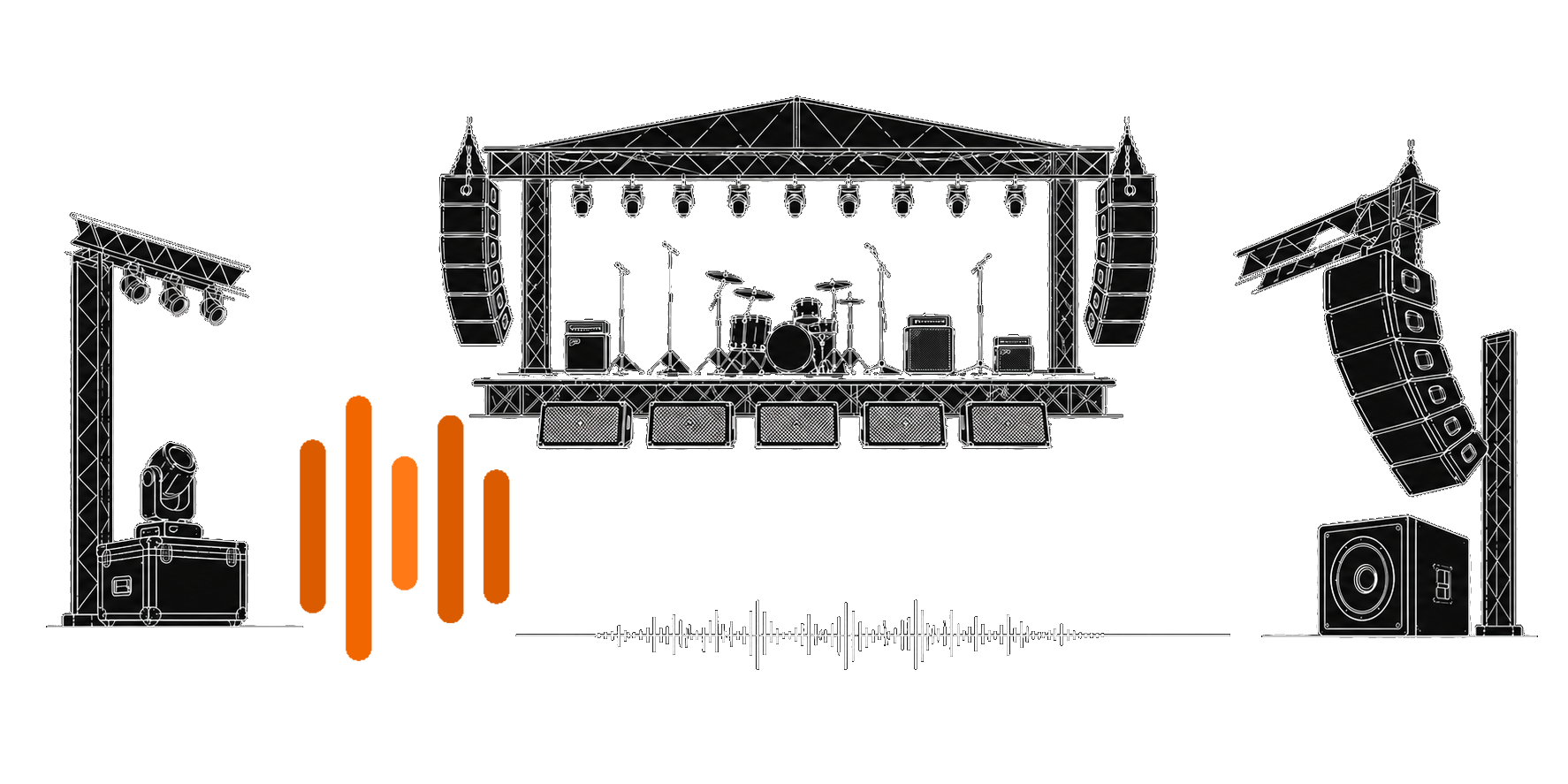 NG-events Logo mit Zusatzdekoration